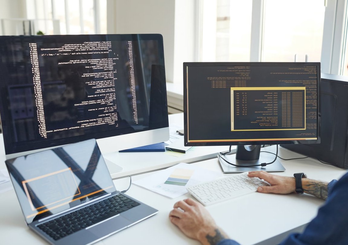 nodejs code laptop